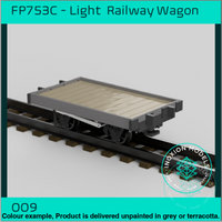 Fp753C – Light Railway Wagon Oo9 Gauge Oo Scale Rolling Stock