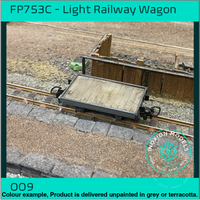 Fp753C – Light Railway Wagon Oo9 Gauge Oo Scale Rolling Stock