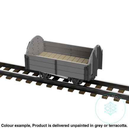 Fp753D – Light Railway Wagon Oo9 Gauge Oo Scale Rolling Stock