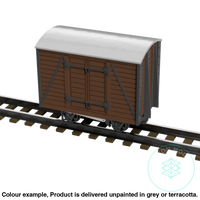 Fp753E – Light Railway Wagon Oo9 Gauge Oo Scale Rolling Stock
