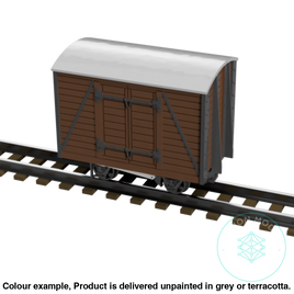 Fp753E – Light Railway Wagon Oo9 Gauge Oo Scale Rolling Stock