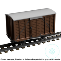 Fp753F – Light Railway Wagon Oo9 Gauge Oo Scale Rolling Stock