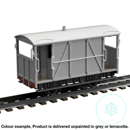 Fp755A – C&Mlr Brake Van Oo9 Gauge Oo Scale Rolling Stock