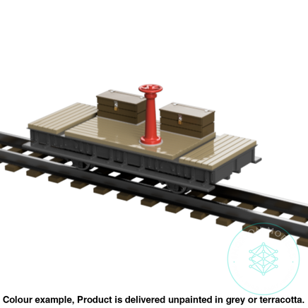 Fp755A – C&Mlr Brake Van Oo9 Gauge Oo Scale Rolling Stock