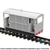 Fp755A – C&Mlr Brake Van Oo9 Gauge Oo Scale Rolling Stock