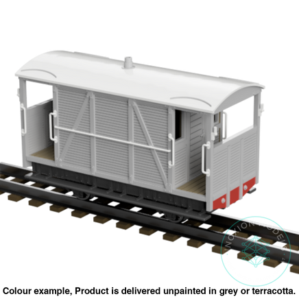 Fp755A – C&Mlr Brake Van Oo9 Gauge Oo Scale Rolling Stock