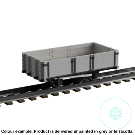 Fp755B – C&Mlr 5 Ton Open Wagon Oo9 Gauge Oo Scale Rolling Stock