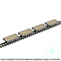 Fpc753C – 4X Light Railway Wagon Pack Oo9 Gauge Oo Scale Rolling Stock