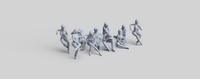 Fr035 Sitting Figure Pack 6