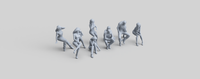 Fr036 Sitting Figure Pack 7