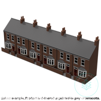 Gc010C – 6X Low Relief Terrace House Pack Tt120/3Mm Scale Tt Building