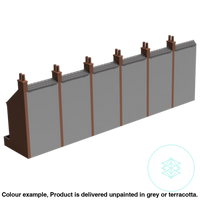 Gc010C – 6X Low Relief Terrace House Pack Tt120/3Mm Scale Tt Building