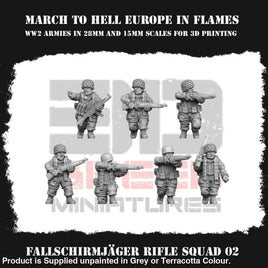 German Army (Fallschirmjager) Rifle Squad 02 Figure