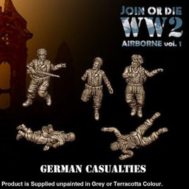 German Fallschirmjager Paratroopers Casualties 28mm 1:56 Figure