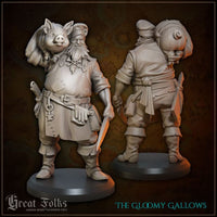 GG024 The Gloomy Gallows Staff Medieval