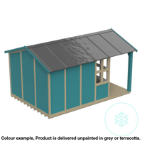 Gm000A – Cabin/Garden Shed Tt120/3Mm Scale Tt Building