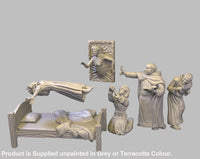 GM002 Medieval Village Scenes - Exorcism Medieval Figure