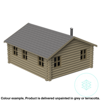 Gm003 – Log Cabin Tt120/3Mm Scale Tt Building
