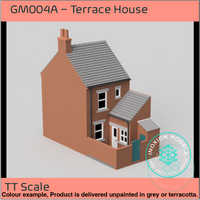 Gm004A – Terrace House Tt120/Mm Scale Tt Building