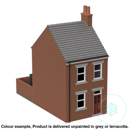 Gm004B – Terrace House Tt120/3Mm Scale Tt Building
