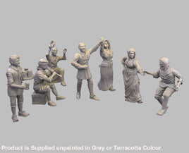 GM005 Medieval Village Scenes - Feasting Medieval Figure