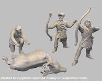 GM007 Medieval Village Scenes - Hunting Medieval Figure