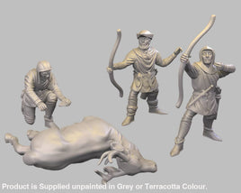 GM007 Medieval Village Scenes - Hunting Medieval Figure