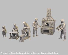 GM008 Medieval Village Scenes - Potters Medieval Figure