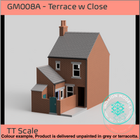 Gm008A – Terrace House W Close Tt120/3Mm Scale Tt Building