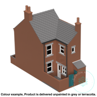 Gm010A – Terrace House Tt120/3Mm Scale Tt Building