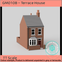 Gm010B – Terrace House Tt120/3Mm Scale Tt Building