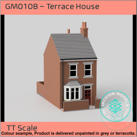 Gm010B – Terrace House Tt120/3Mm Scale Tt Building