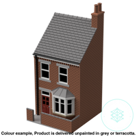 Gm010C – Low Relief Terrace House Tt120/3Mm Scale Tt Building