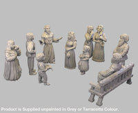 GM011 Medieval Village Scenes - Village Wedding Medieval Figure
