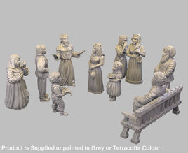 GM011 Medieval Village Scenes - Village Wedding Medieval Figure