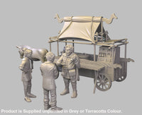 GM018 Medieval Village Scenes - Village Trader Medieval Figure