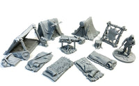GM026 Medieval Village Scenes - Village Camp Medieval Figure