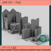 Gm101 – Pub/Hotel Tt120/3M Scale Tt Building