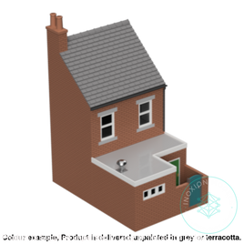 Gm102E – Low Relief Terrace Shop Tt120/3Mm Scale Tt Building