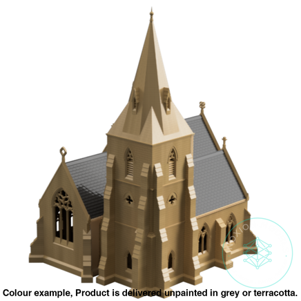 Gm302 – Church Tt120/3Mm Scale Tt Building