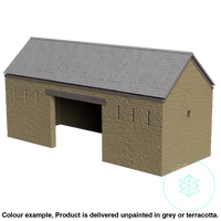 Gm306B – Barn Tt120/3Mm Scale Tt Building