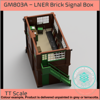 Gm803A – Lner Brick Signal Box Tt120/3Mm Scale Tt Building