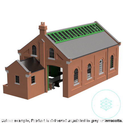 Gm806A – Lner Goods Shed Tt120/3Mm Scale Tt Building