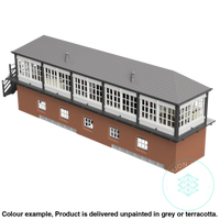 Gm809A – Lms Signal Box Tt120/3Mm Scale Tt Building