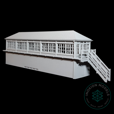 Gm809A – Lms Signal Box Tt120/3Mm Scale Tt Building