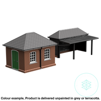 Gm811A – Lner Tram Station Tt120/3Mm Scale Tt Building