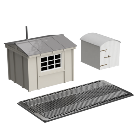 GM813E – GWR Weighbridge & Lamp Hut TT120/3mm Scale TT Scale Building