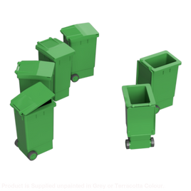 Go101 A – Wheelie Bins Tt120/3Mm Scale Tt Accessory