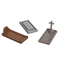 Go307E – Grave Plots Tt120/3Mm Scale Tt Accessory