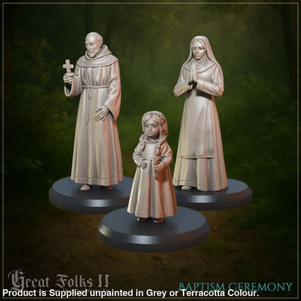 Great Folks 11 - Baptism Ceremony Medieval